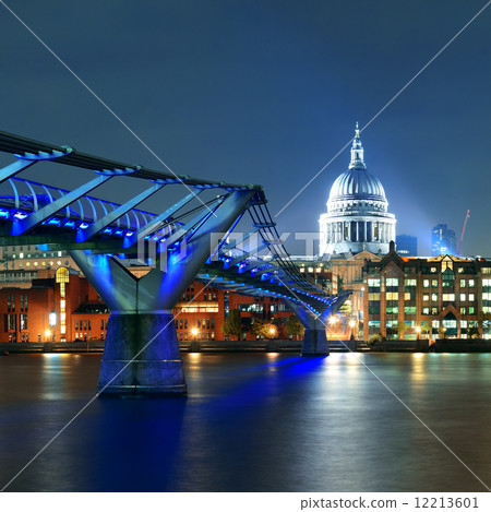 Millennium Bridge and St Pauls 12213601