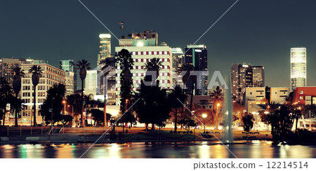 Los Angeles at night Los Angeles at night 12214514