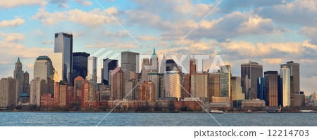 Downtown Manhattan skyline Downtown Manhattan skyline 12214703