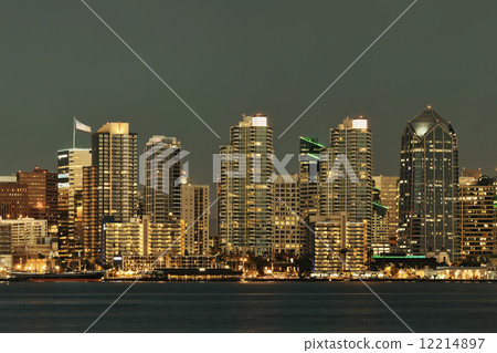 San Diego downtown skyline 12214897