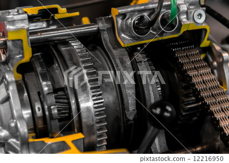 Opened switch gear of a car 12216950