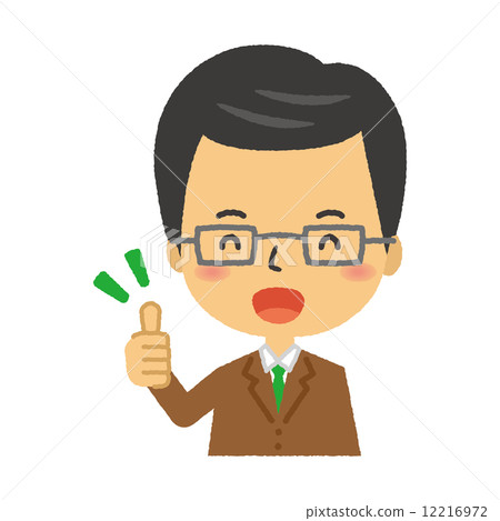 商人讚許拇指好 12216972