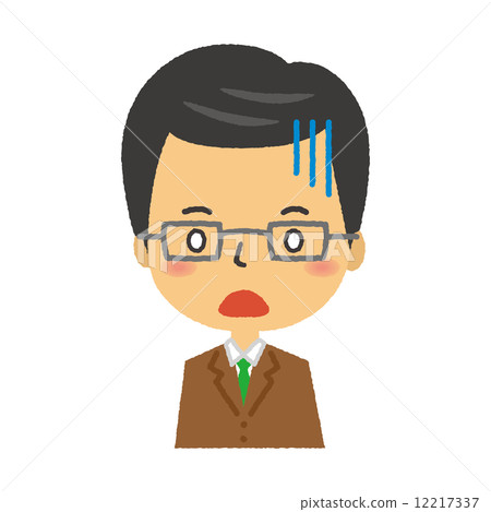Businessman shock 12217337