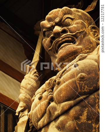 Todai-ji Namdaemun金剛戰鬥機雕像Acho 12217781