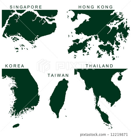 Vector Southeast Asia Pictogram 12219871