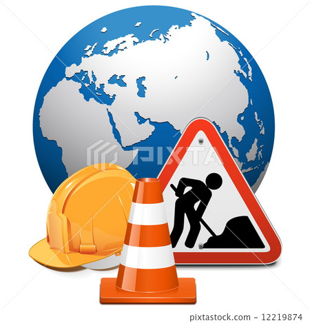 Vector Repair Concept with Globe 12219874