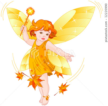 Autumn baby fairy 12220990