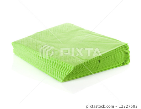 Napkins isolated on white background 12227592