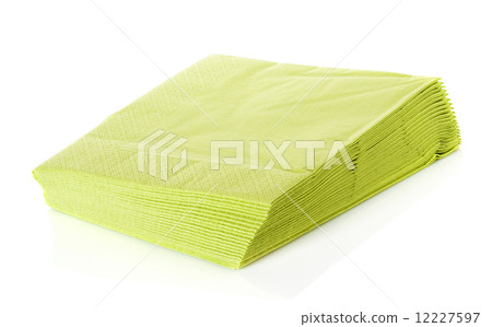 Napkins isolated on white background Napkins isolated on white background 12227597