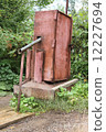 A water electric pump with the lock for pumping water from underground and pouring into vessel puted 12227694