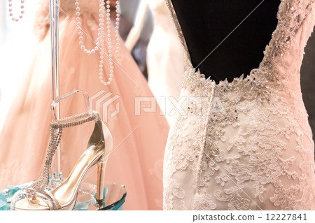 Wedding dress and shoes Wedding dress and shoes 12227841