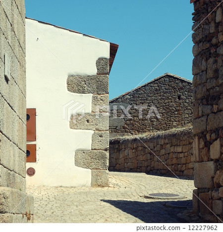 old rough rustic houses in Europe 12227962