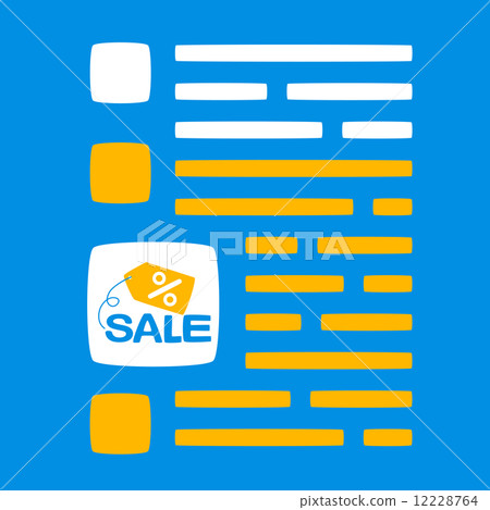 text with a sale text with a sale 12228764