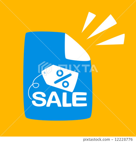 document with a sale document with a sale 12228776