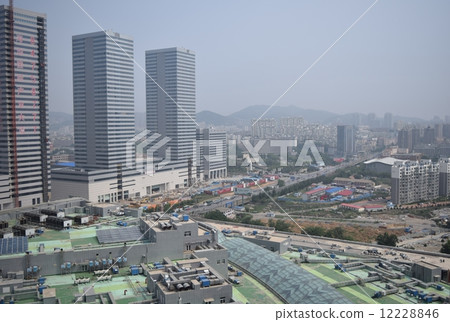 High-tech park · Dalian city direction from Wanhae Plaza (China) 12228846