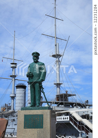 紀念船Mikasa銅雕象 紀念船Mikasa銅雕象 12231284