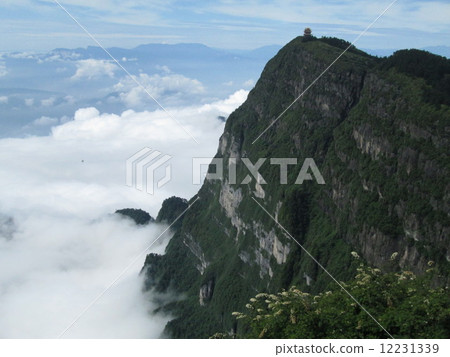 Mount Emeishan above World Heritage · Unkai Mount Emeishan above World Heritage · Unkai 12231339