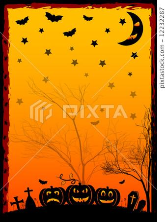 Holiday illustration on theme of Halloween. Wishes for Happy Halloween. Trick or treat 12232287
