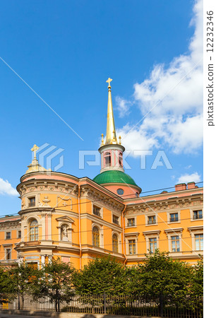 Russia. Saint petersburg. Engineering (Mikhailovsky) Castle 12232346