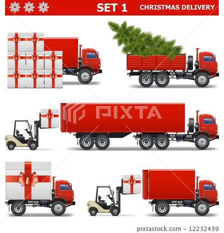 Vector Christmas Delivery Set 1 12232439
