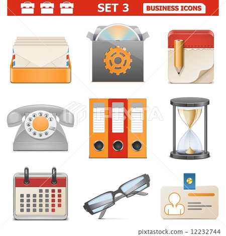 Vector Business Icons Set 3 Vector Business Icons Set 3 12232744