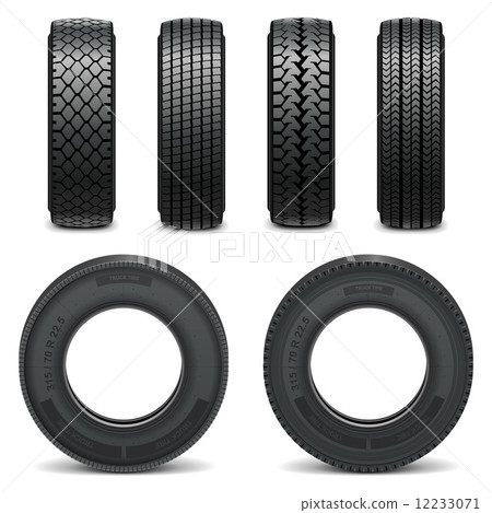 Vector tire icons 12233071