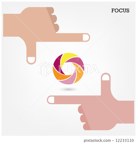 Hands and business vision concept. Hands and business vision concept. 12233110