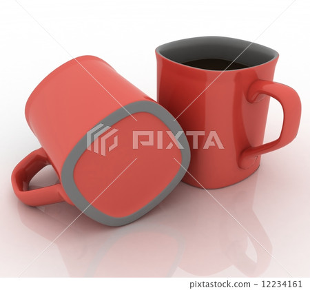 cups of coffee cups of coffee 12234161