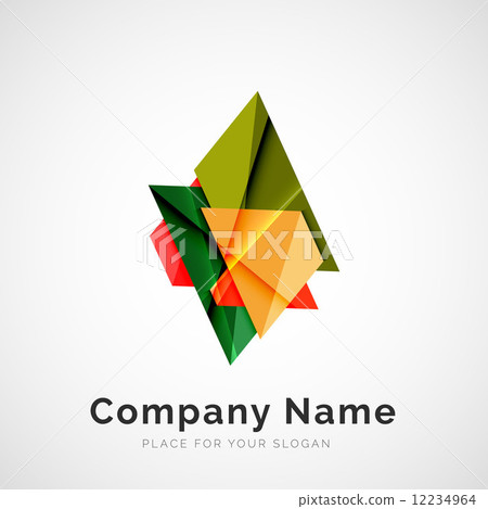 Geometric shape, company logo Geometric shape, company logo 12234964