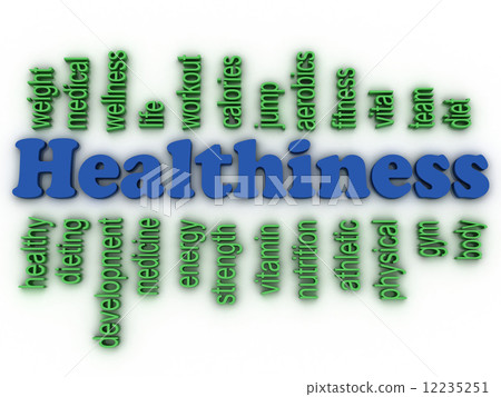 3d imagen Healthiness concept word cloud background 3d imagen Healthiness concept word cloud background 12235251