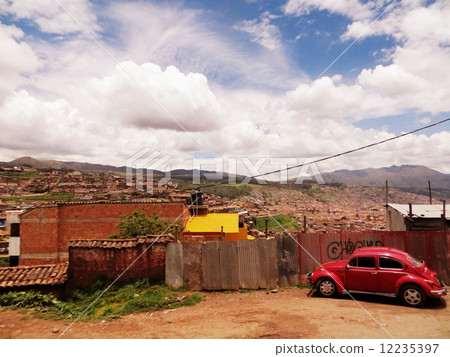 Peru's blue sky 12235397
