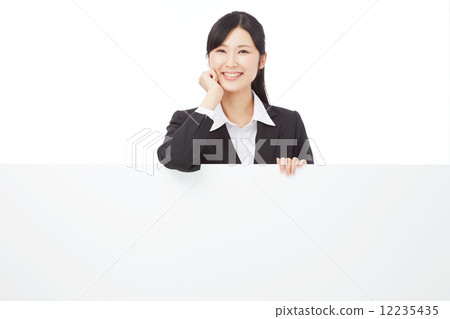 留言板和放鬆的女商人 12235435