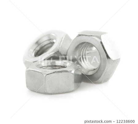 metal nuts tool on white metal nuts tool on white 12238600