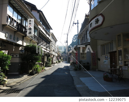 溫泉溫泉的街道 溫泉溫泉的街道 12239075