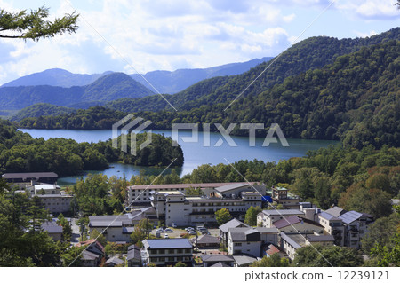 Nikko Yumoto Onsen in Tochigi Prefecture and Yuno Lake September 12239121