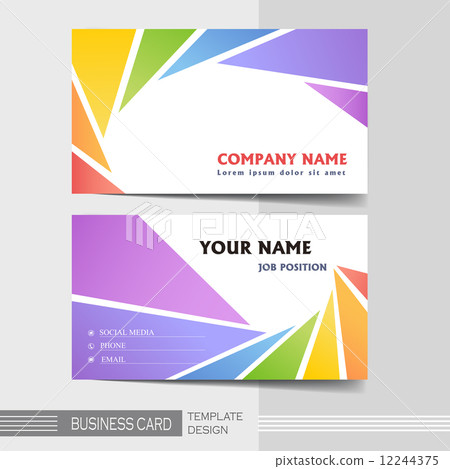 design, colorful, card - Stock Illustration [12244375] - PIXTA