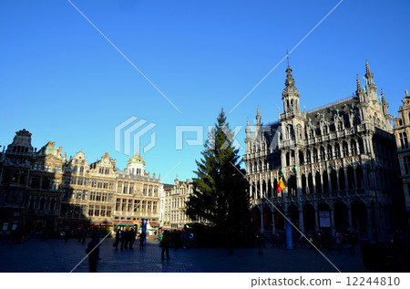 Belgium Grand Place square Belgium Grand Place square 12244810