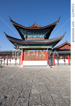 Mufu Palace in Lijiang , Yunnan , China 12246553