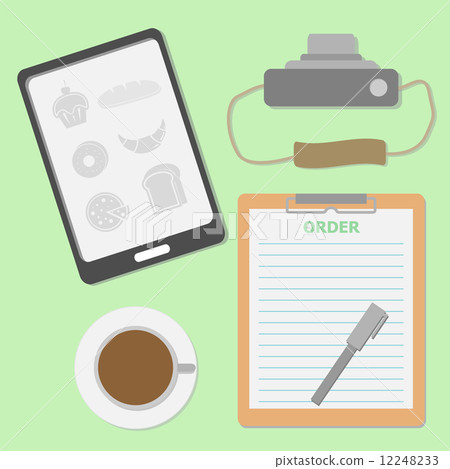 Take the order in coffee shop 12248233