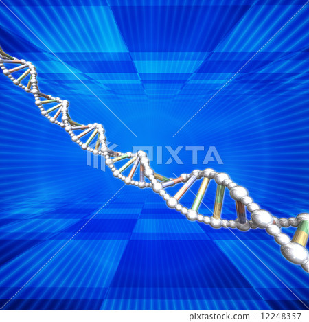 Image of the gene sequence in the blue emitting space Image of the gene sequence in the blue emitting space 12248357