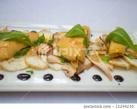 Fresh foie gras appetizer 12249230