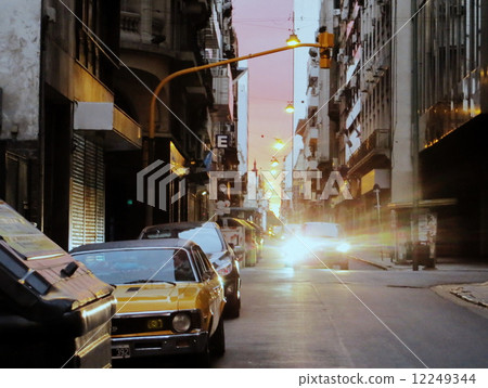 Street corner of Buenos Aires 12249344