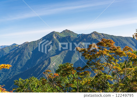 Asahigadake, Kasagatake, and White capital of the Tanigawa mountains Asahigadake, Kasagatake, and White capital of the Tanigawa mountains 12249795