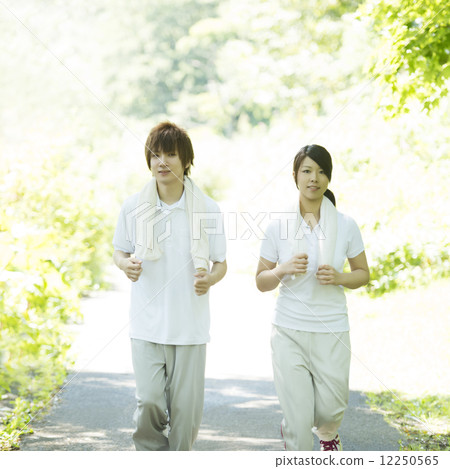 慢跑的夫婦 慢跑的夫婦 12250565