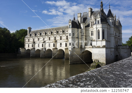 盧瓦爾河的老城堡Chenonceau城堡 12250747