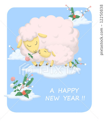 新年賀卡 新年賀卡 12250838