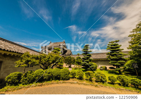From the garden inside Wakayama castle Tenshi 12250906