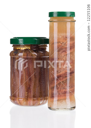 jars of anchovy fillets 12255106