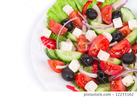 Greek salad. 12255162