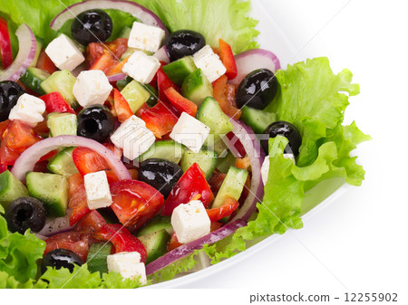 Greek salad. 12255902